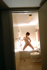 Ai Sayama Bathroom Tease 09