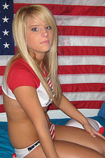 Blonde Teen Girl Strips 07
