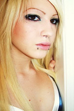 Blonde emo girl collection 06