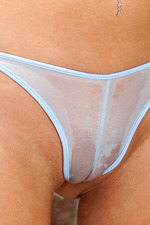 Fuckable Babe Lara Slips Out Of Her Bikini Poolside 03