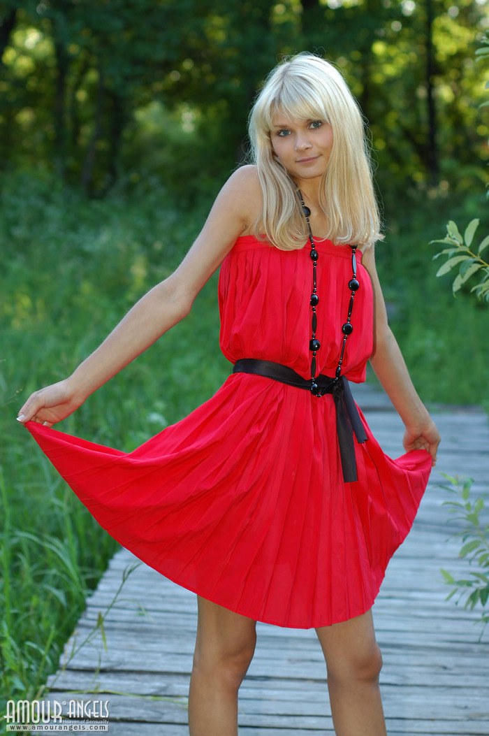 Teen In Red