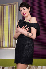 Dripping Wet With Pussy Juices Beneath Her Dress 03