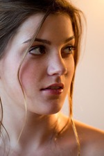 Aubrey Snow Dips Herself Into A Warm Bath 02