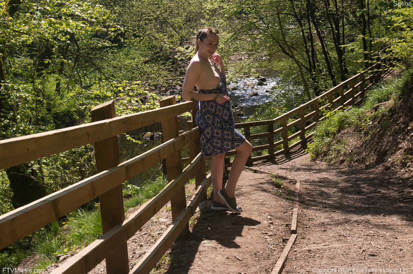 MILF In The Woods