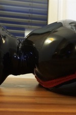 Elise Graves  Playing With Her New Rubberdoll In Bondage 10