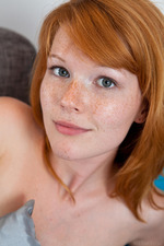 Adorable freckle-faced redhead Mia Sollis  11