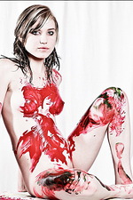 Amanda Vivid Paint Pussy 01