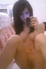 Asian cutie gets naked 12