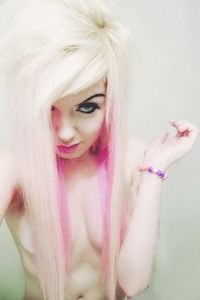 Hot rocker girls showing some skin