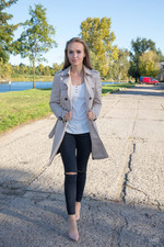 Beautiful Blonde Angel Spreads Pussy By The River 00